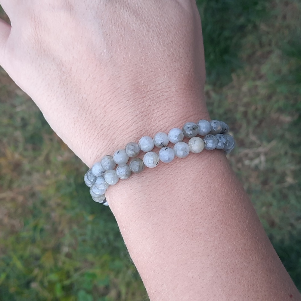 Labradorite 6mm Bracelet - Picture 5 of 5